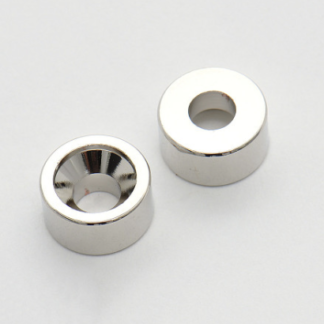 Göldo Neck Mounting Bushings / 12mm nickel (12 stk)