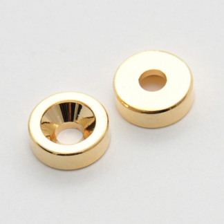 Göldo Neck Mounting Bushings / 15mm gold (12 stk)