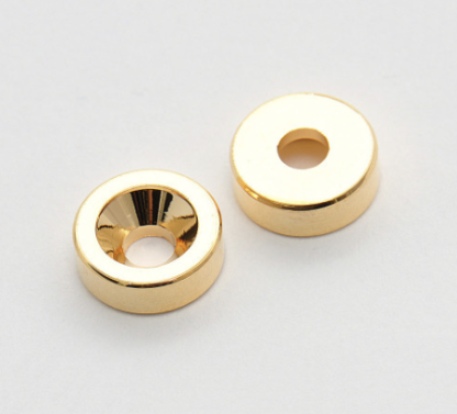 Göldo Neck Mounting Bushings / 15mm gold (12 stk)