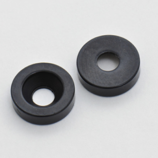 Göldo Neck Mounting Bushings / 15mm sort (12 stk)