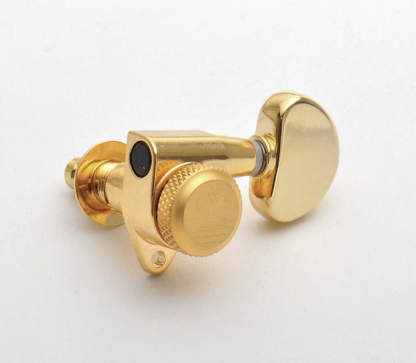Kluson Modern "Backlock" / Kidney / 3+3 gold MBG33G