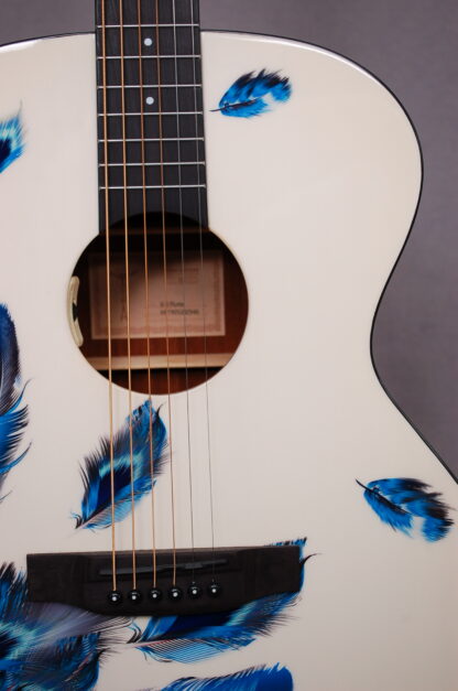 Tyma V-3E PLUM western-guitar - Image 6