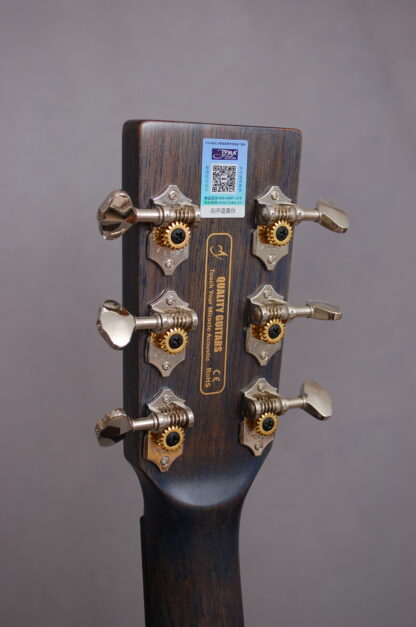 Tyma V-3E PLUM western-guitar - Image 4
