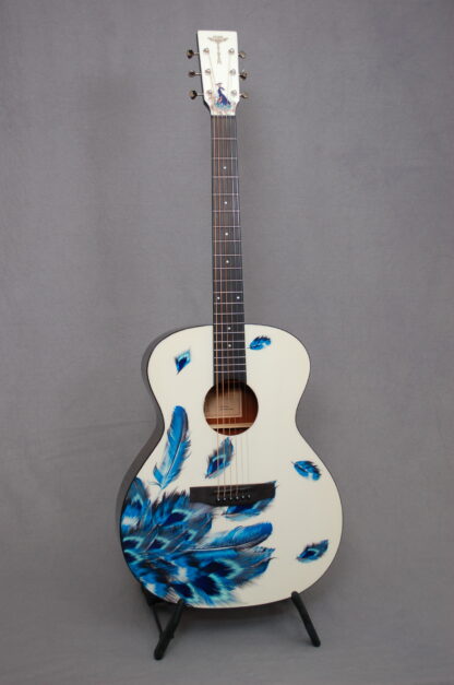 Tyma V-3E PLUM western-guitar - Image 3