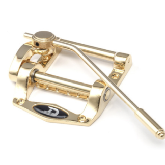 Duesenberg Diamond Deluxe Tremola / Short /  Lefthand gold. TDBSLG