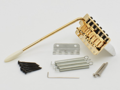 Diego Deluxe SC Tremolo / Aluminum Block gold