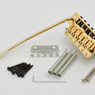 Diego Deluxe SC Tremolo / Steel Block gold