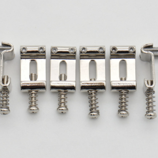 Göldo Vintage Saddles for Strat / 11mm / nickel. TV13N