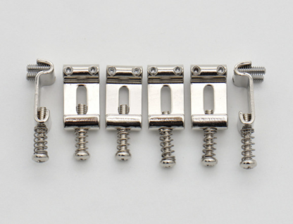 Göldo Vintage Saddles for Strat US screw / 11,3mm / nickel