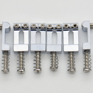 Göldo Saddles for Strat / 10,5mm / die cast chrome