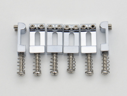 Göldo Saddles for Strat / 10,5mm / die cast chrome