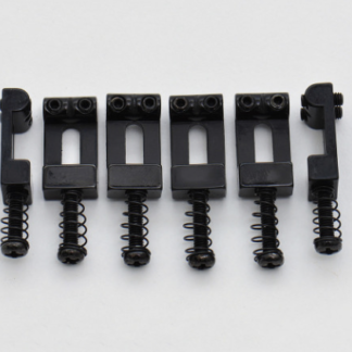 Göldo Saddles for Strat / 10,5mm / die cast black