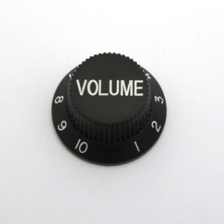 Göldo Strat-Type Potknob / Plastic / black volume. KBSVB