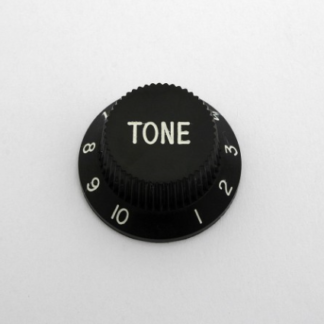 Göldo Strat-Type Potknob / Plastic / black tone. KBSTB