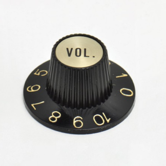 Göldo Universal Knob / plastic / black volume KB6VG