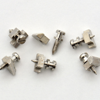 Göldo Saddles for Vintage G-Type Bridge / 6 pcs. nickel