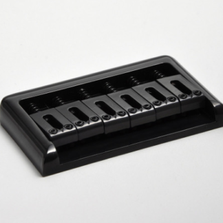 Göldo "Xtra Heavy" Hardtail Bridge / 6-String black