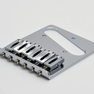 Göldo "Modern" Tele-Type Bridge / Brass chrome