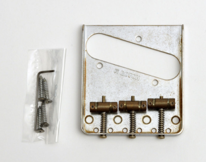 Gotoh Relic Tele-Type Bridge / Aged Chrome