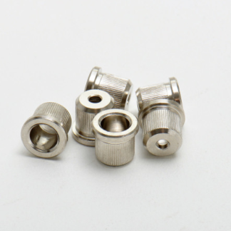 Göldo String Ferrules Vintage/ 8mm nickel (6 stk)  HW45C