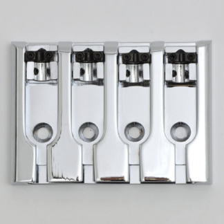 Göldo "Deluxe" 3D Bass Bridge / 4-String chrome