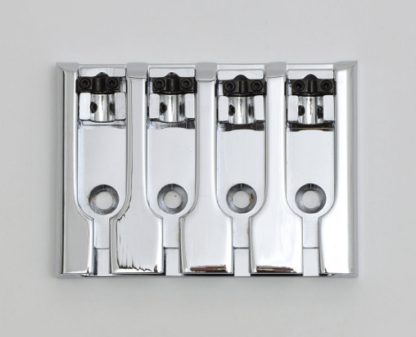 Göldo "Deluxe" 3D Bass Bridge / 4-String chrome