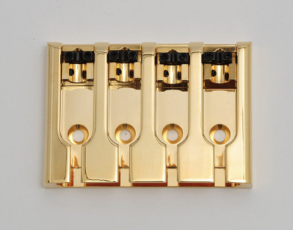 Göldo "Deluxe" 3D Bass Bridge / 4-String gold