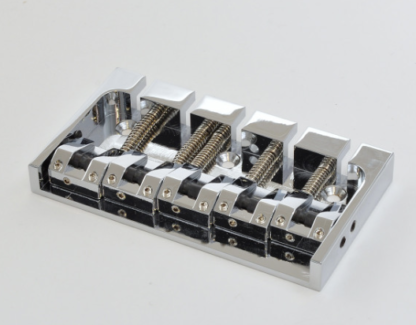 Göldo "Deluxe" 4D Bass Bridge / 5-String chrome