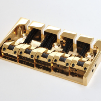 Göldo "Deluxe" 4D Bass Bridge / 5-String gold