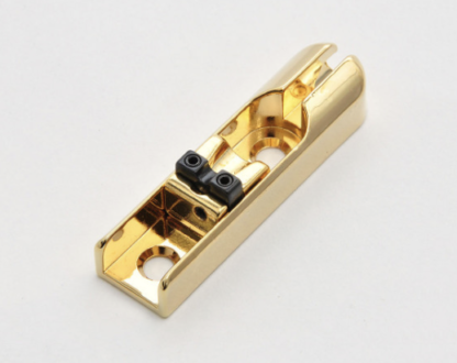 Göldo "Deluxe" 1-string bass bridge gold