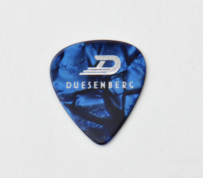 Duesenberg plectrum celluloid blue (10 pack)