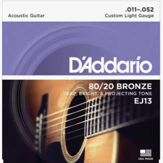 D'Addario EJ13 Bronze custom light