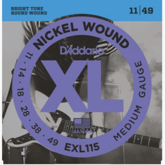 D'Addario EXL115, XL Nickel Wound 11-49