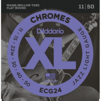 D'Addario ECG24, Chromes Flat Wound 11-50