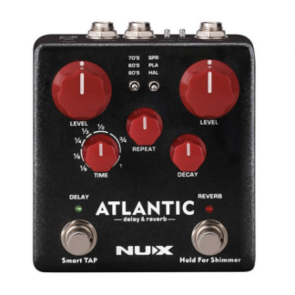 Nux Atlantic delay & reverb guitar-pedal