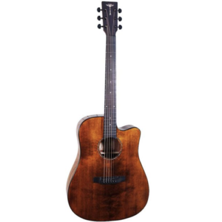 Tyma D-3CE RS western-guitar brown