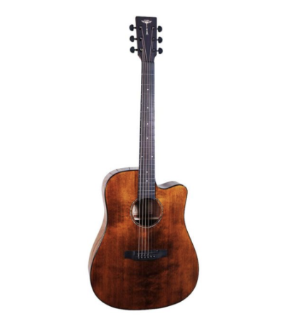 Tyma D-3CE RS western-guitar brown