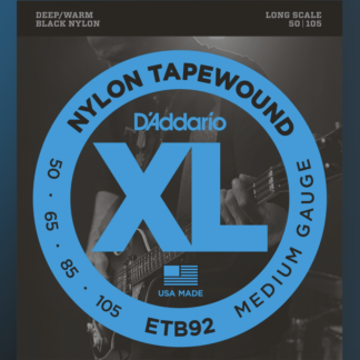 D'Addario ETB92 050 - 105 black nylon