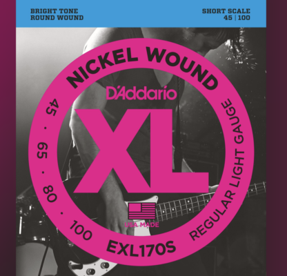 D'Addario EXL170S Light 045 - 100 (Short Scale)