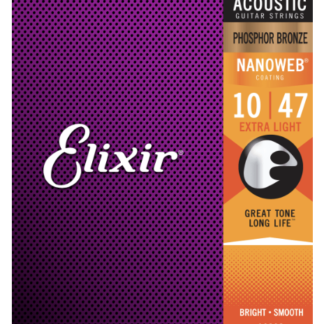 Elexir Nanoweb Phosphor Bronze Acoustic 10-47