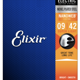 Elexir Nanoweb Nickel Steel 09-42