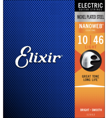 Elexir Nanoweb Nickel Steel 10-46