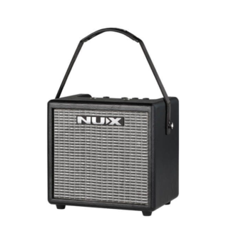Nux Mighty 8BT guitarforstærker m. mikrofonindgang, rytmeboks og Bluetooth.