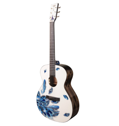 Tyma V-3E PLUM western-guitar