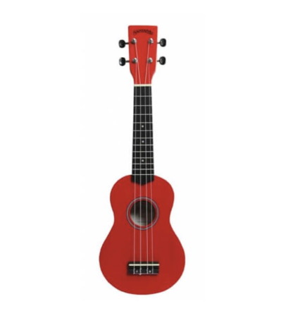 Santana 01 R ukulele red