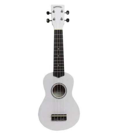 Santana 01 H ukulele white