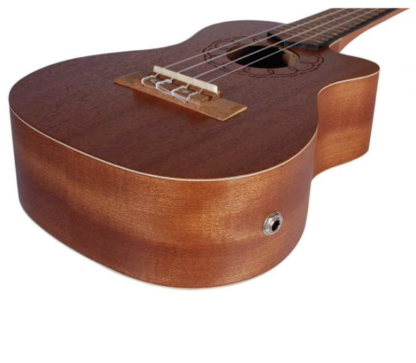 Santana 20-TQCW-PW concert ukulele m. pickup og taske - Image 3