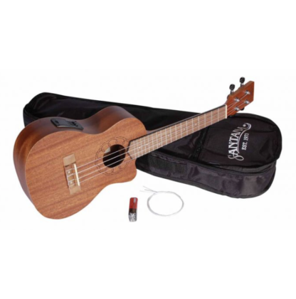 Santana 20-TQCW-PW concert ukulele m. pickup og taske - Image 6