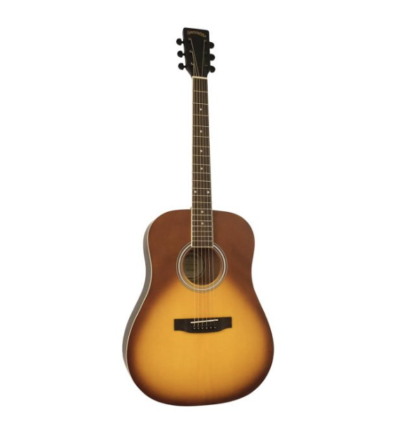 Santana LA-90 SABW western-guitar satin brown