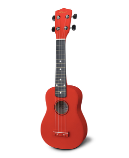 Reno RU150-RED ukulele rød m. taske